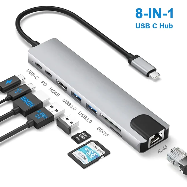 다양한 기능을 갖춘 USB C 허브에 대해 알아보자