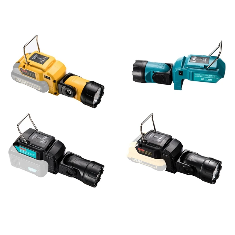 

Work Lamp Flashlight DCL510 10.8V 12V Li-Ion Battery LED Cordless Work Light Portable Spotlight