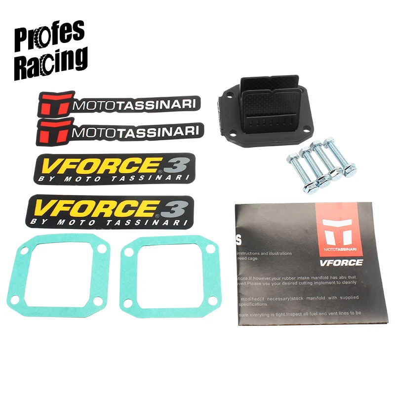 MotorcycleVForceV381SCarbonFiberIntakeReedValveSystemkitFor
