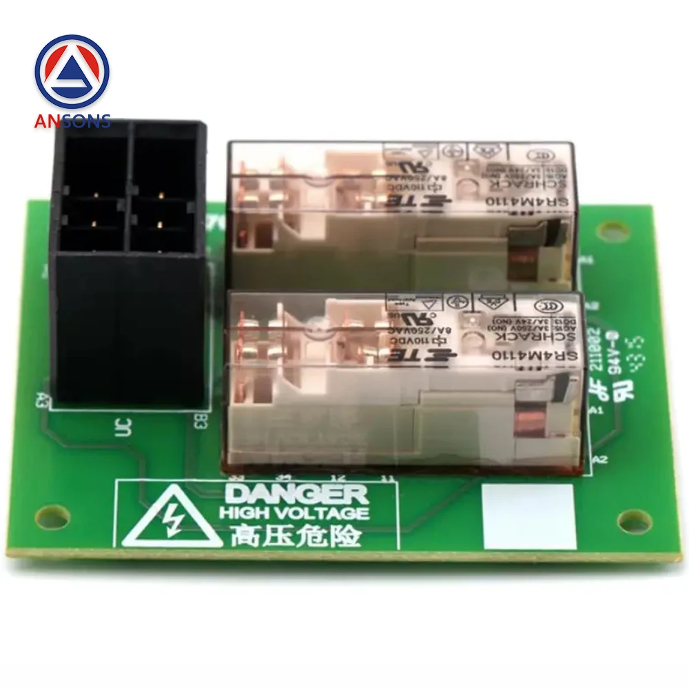 

P203708B001G01 P203708B001G02 P203725B001G01 Mits*b*shi Elevator Relay PCB Bypass Device Board Ansons Elevator Spare Parts