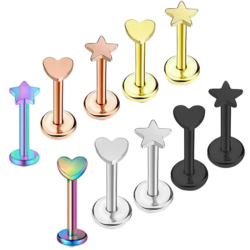 

Серьги на Козелок для женщин, серьги-гвоздики для хряща, ювелирные изделия для пирсинга, хирургическая нержавеющая сталь, серьги-кольца спирали