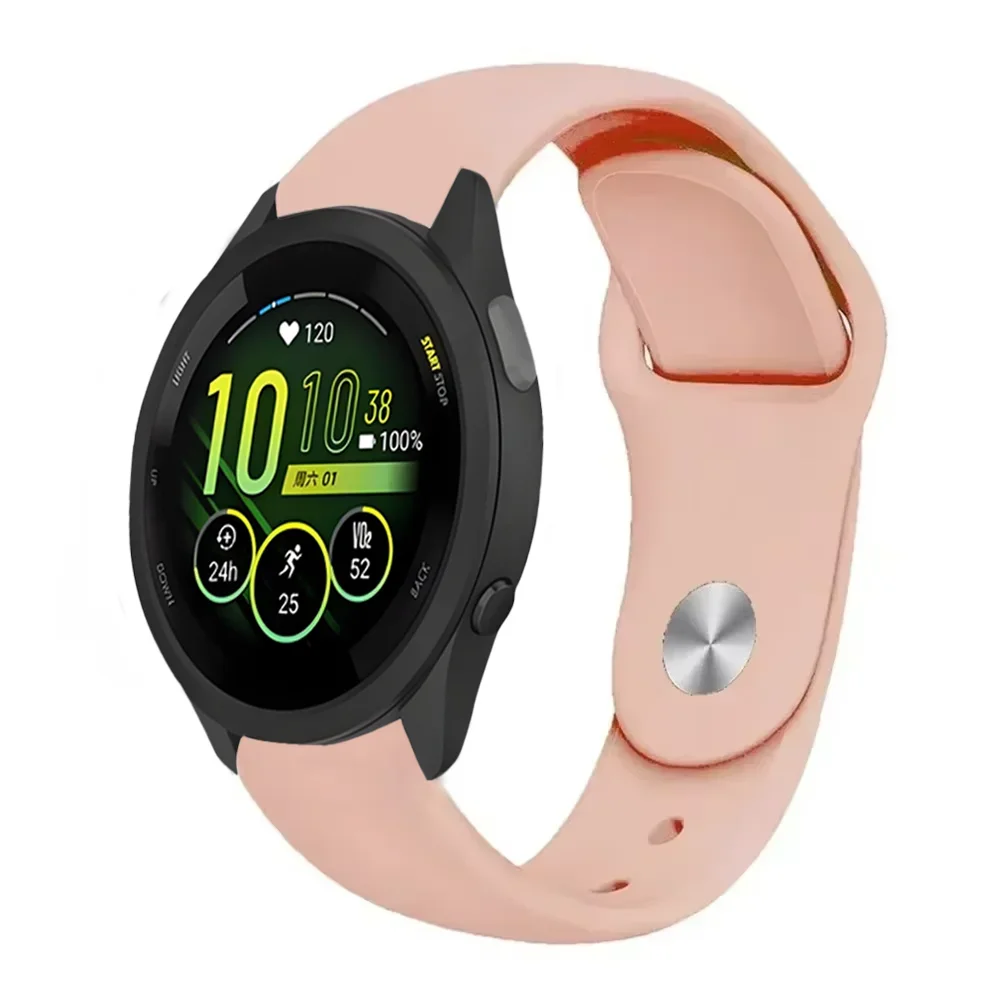 Soft Silicone Watch Strap - Versatile and Comfortable Replacement Band