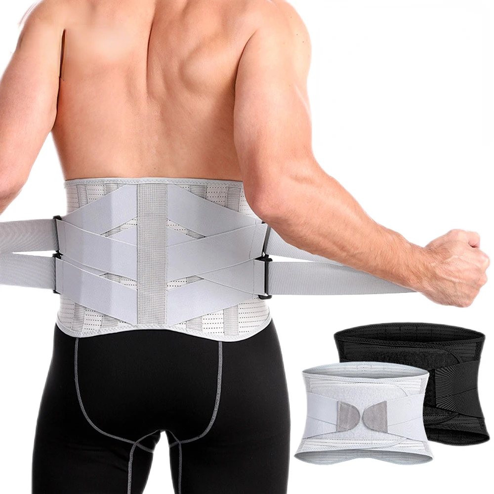 

Sport Orthopedic Corset Back Support Belt Men Women Back Brace Fajas Lumbares Ortopedicas Protection Spine Support Belt Home Gym