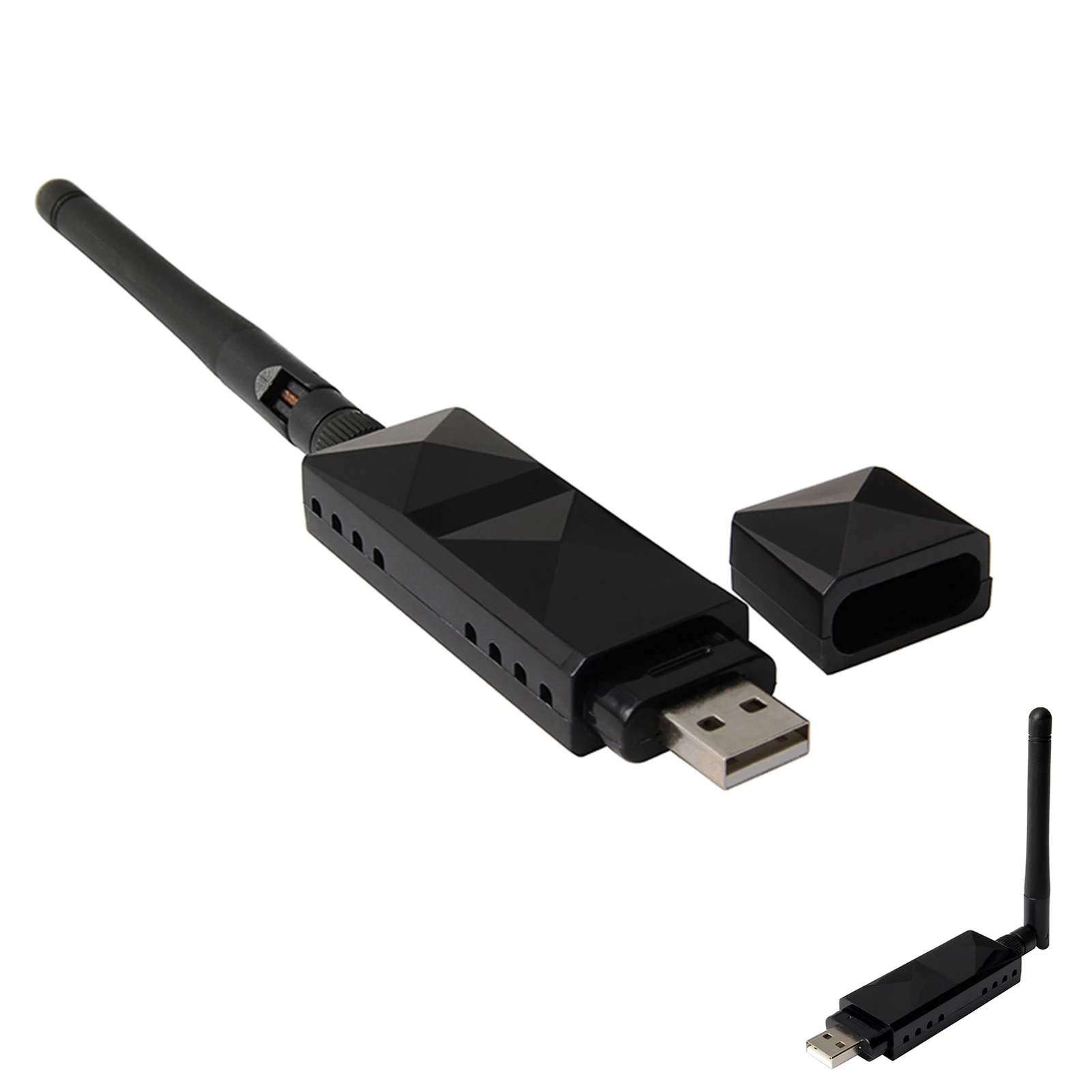 무선 넷카드 AR9271 USB WiFi 어댑터 TV 컴퓨터용 분리형 2DBI 안테나 어댑터