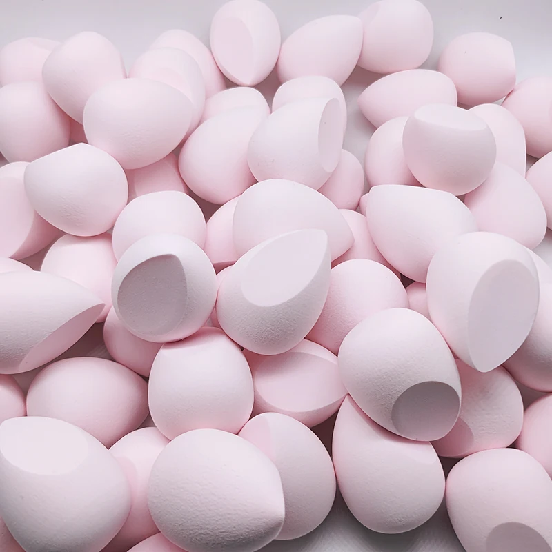 50Pcs Wholesale Mini Makeup Sponge Water Drop Shape Makeup Soft Foundation puff Concealer Flawless Mixed cosmetic makeup sponge 2