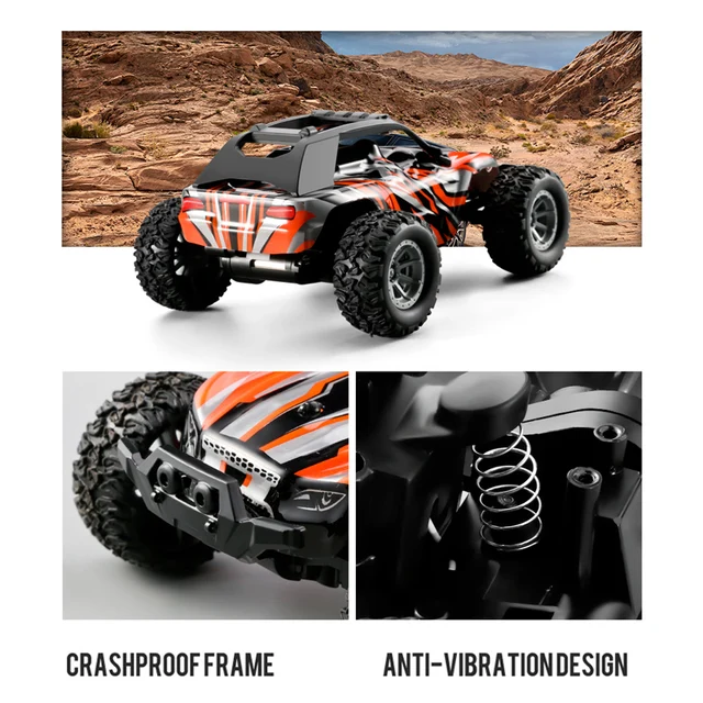 RC Toys for Kids Remote Control Car Wth Light RC Drift Car Off-Road Climbing Cars High-Speed Racing Vehicle Children Gift 6