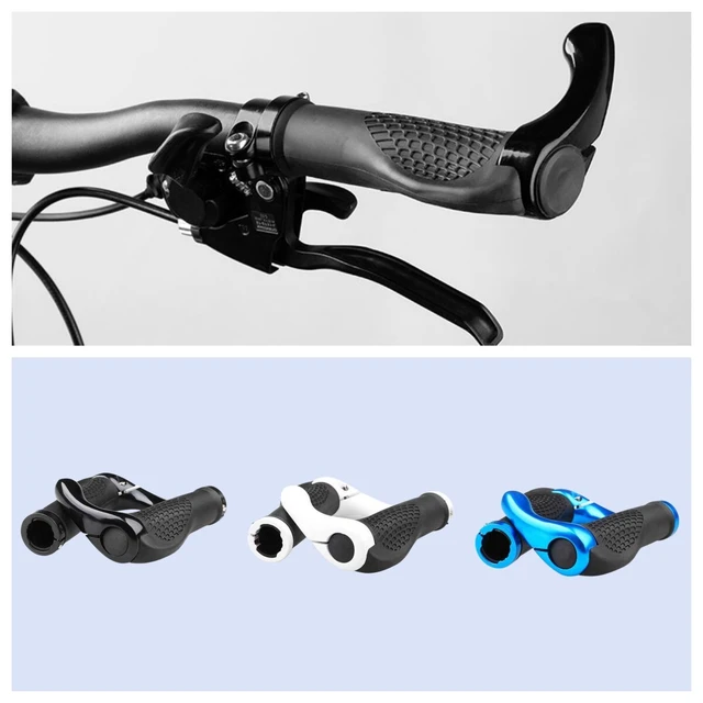Puños antideslizantes para manillar de bicicleta de montaña, mangos suaves  para BMX, accesorios para bicicleta - AliExpress