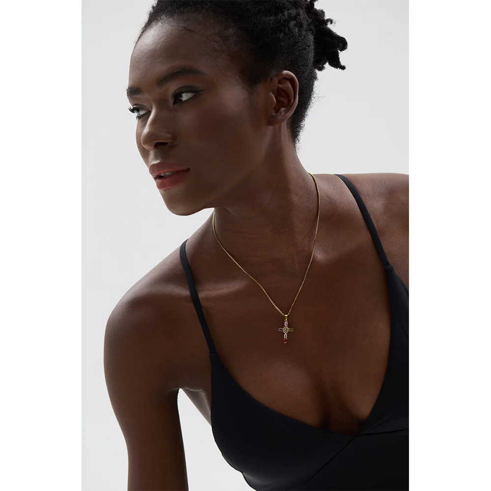 Yhpup Necklace Cubic Zirconia Jewelry Gift
