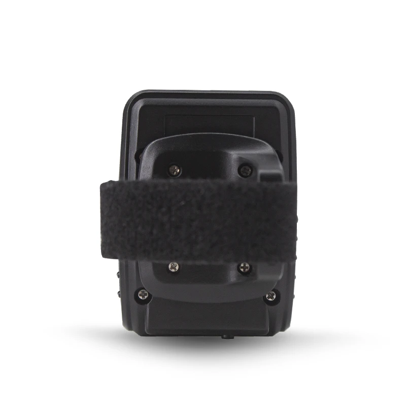 R68 Wearable Finger Mini Bar Code Reader Scanner Adjustable 1D 2D Ring Barcode Scanner 2.4G Wireless Bluetooth USB Wired