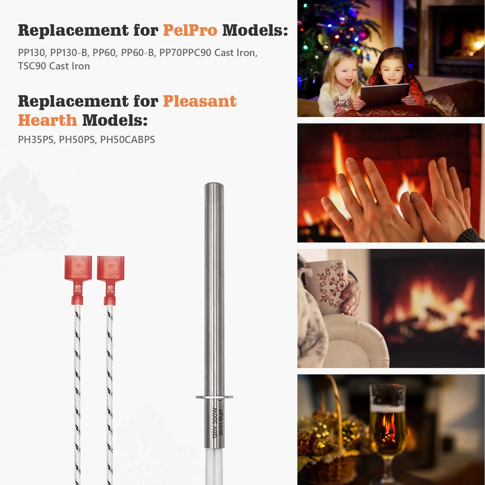 Compatible with Pelpro Pellet Stove Igniter u0026 Pleasant Hearth Pellet Stoves  Ignitor for #SRV7000-660-AMP - Aliexpress