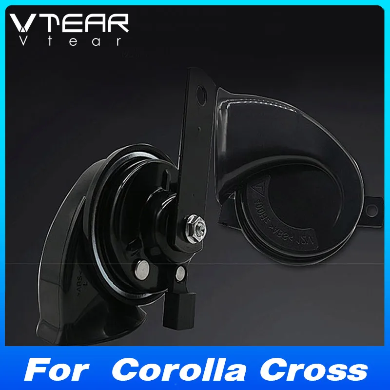 Vtear Car Snail Whistle Horn Suono Forte Car-Styling Decorazione Parti Accessori Prodotti Per Toyota Corolla Cross 2022 2023