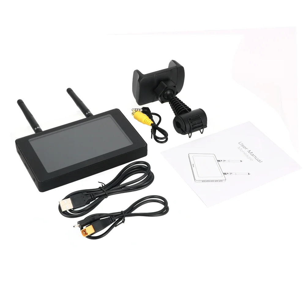 Moniteur FPV 5 pouces 5.8GHz 40 canaux DVR DMKR - Écran LCD 800x480