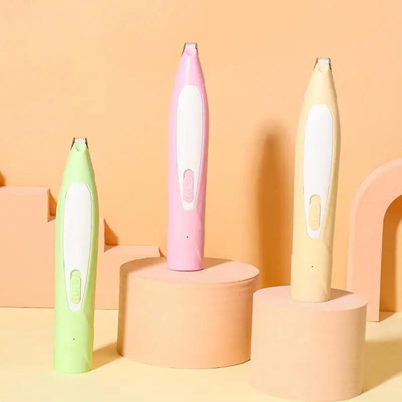 

Триммер электрический бесшумный для домашних животных, Led подсветка, аккумуляторная бритва для кошек и котят, собак