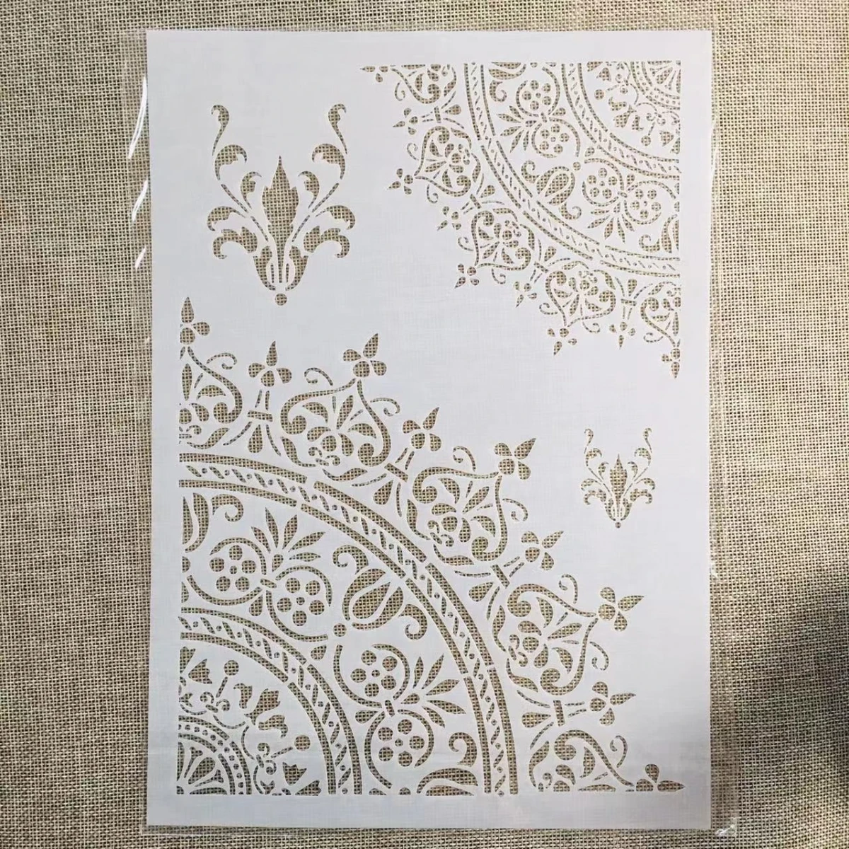 A4 29cm 만다라 사자 코끼리 레이디 DIY 레이어링 스텐실 벽화 스크랩북 색칠 엠보싱 앨범 장식 템플릿
