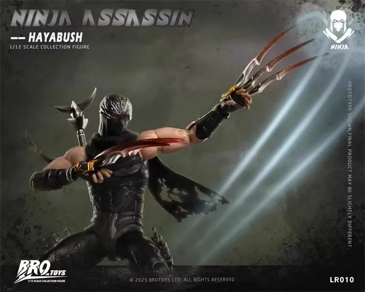 In Stock BROTOYS 1/12 Scale LR010 Male Soldier Ninja Assassin