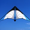 Professional Dual Line Stunt Kite 48 Inch Blue Good Flying Large Delta Kite DIY Toy Multi Style 30m Kite Line Friend Game 3