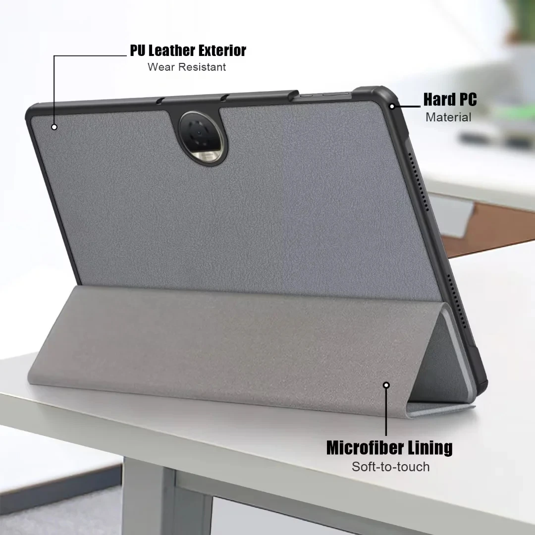 Elegant Magnetic PU Leather Folding Stand Smart Cover