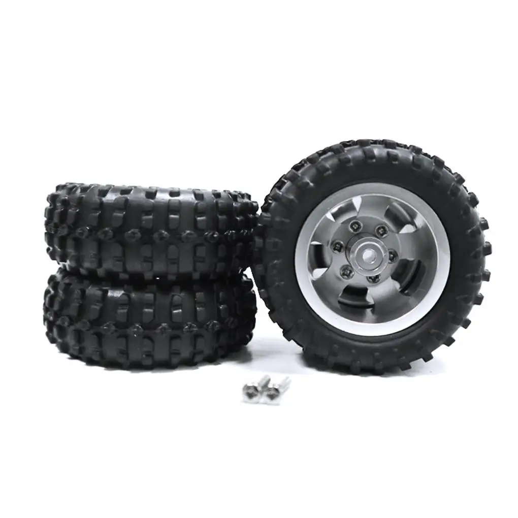 

RCGOFOLLOW 2x Пластиковые износостойкие колесные диски шины для 1/10 Rc колесные диски шины WPL D12 радиоуправляемые автомобильные детали радиоуправляемые автомобильные аксессуары