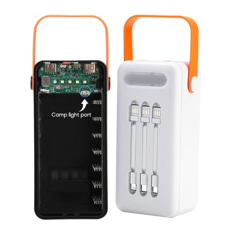 Quick Charge 28 X 18650 Dual USB Power Bank Case QC 3.0 5V PD DIY Holder Box With Digital Display Screen Drop Shipping 12 S08533ab66ea1446692d3e21e7245fd1fM