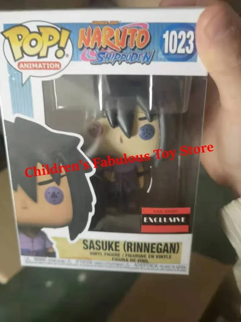 thumbnail image 1 of 2025 Figuras de acción FUNKO POP Narutos Limited Sasuke (rinnegan) n.° 1023, modelo de colección, juguete, adornos decorativos para regalo de niños, 1 of 5