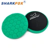 Sharkfox 5"(125mm) Hex-Logic Sponge Buffing Polishing Pads For DA/RO/GA Car Buffer Polisher 5