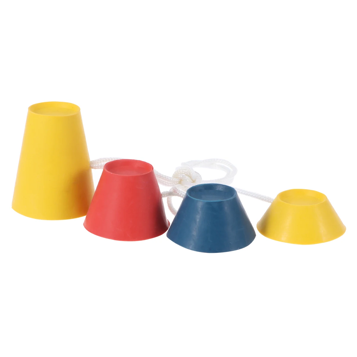 

4pcs Jumbo Rubber summer winter Golf Tees Ball Holder Different Heights with rope multiuse golfer Training tees Golf Accessories