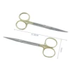 1 Pc Stainless Steel Straight And Curved Hemostatic Forceps Stainless Steel Ophthalmic Scissors Medical Dental Surgical Scissors 6
