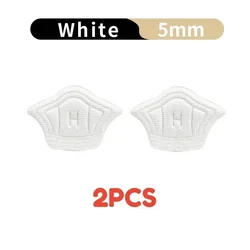 Adjustable Heel Cushion Pads for Pain Relief - Sport Shoe Inserts, 2/10 Pack (White-5mm 1pair)