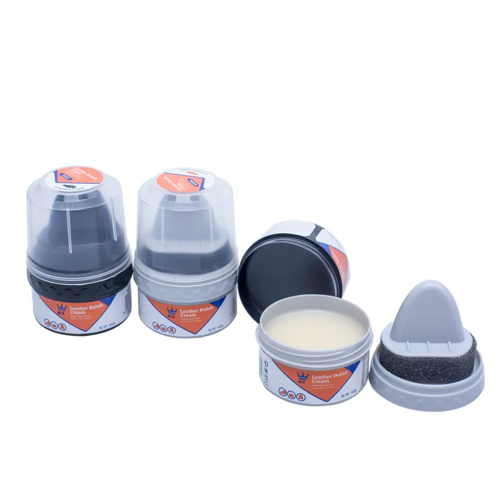 1~5PCS 40g Multi-functional White/Black Shoe Polish Colorless