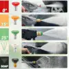 Dual Purpose Switch Spliter Snow Foam Dual Gun Pressure Washer 1/4" Quick Connect and 5 Nozzles Sprayer For Wash Gun 4