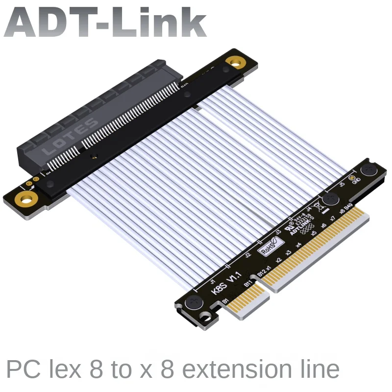 

PCI-E 3.0 4.0x8 Extension pcie Riser Card 8x ADT-Link/ Erdat
