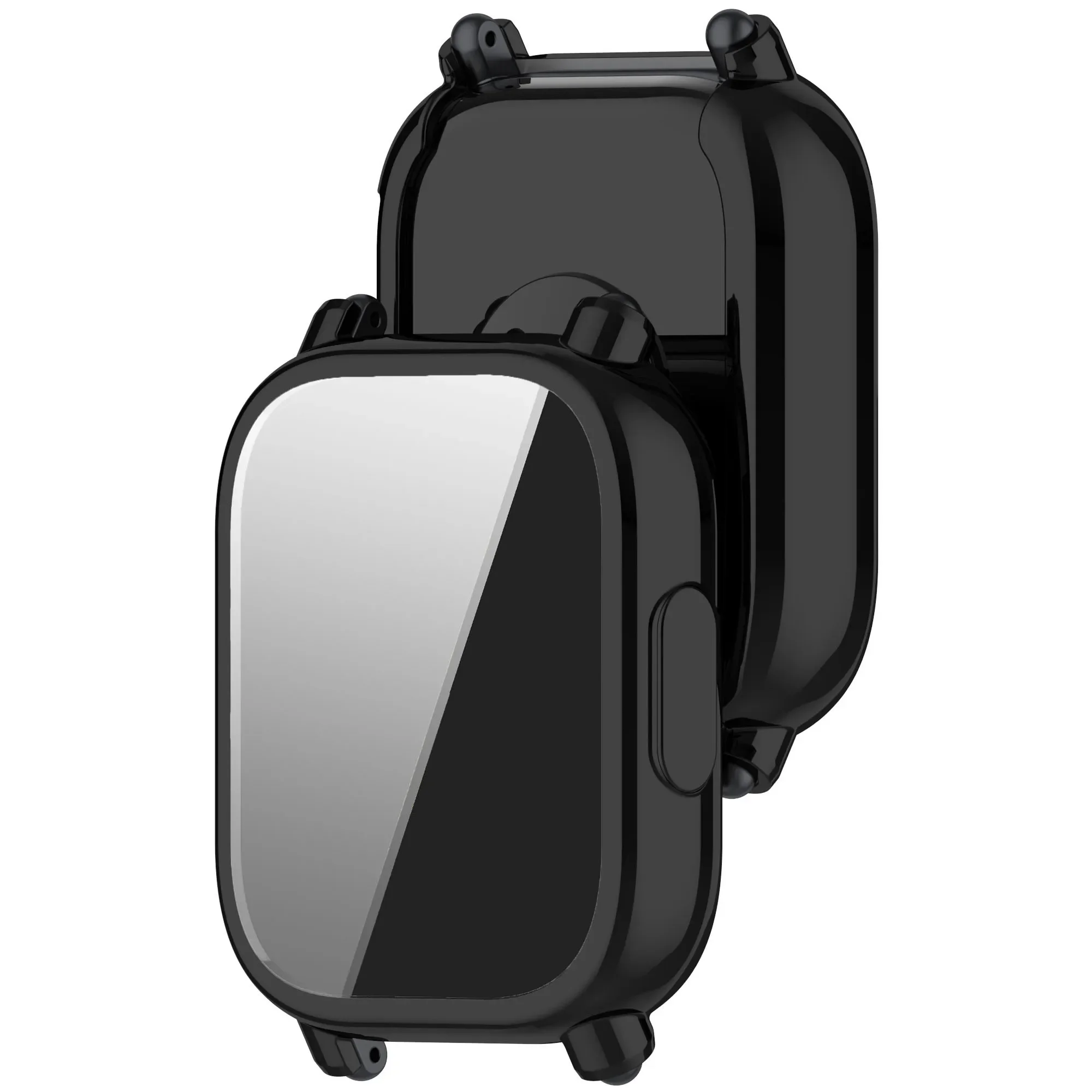 All-in-One TPU Screen Protector Case for Smartwatches: Full Coverage Protective Shell