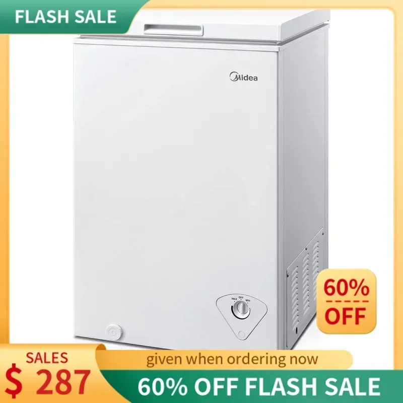 QWMidea MRC070S0AWW Chest Freezer,7.0 Cubic Feet,White