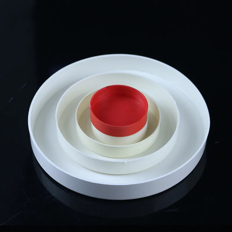 Prescott Plastics Lot De 20 Embouts Ronds En Vinyle Noir De 4,5 Cm (haut