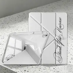 Personalized Letter Pattern Tablet Case with Pen Slot - Tab S6Lite 10.4 inch (Mix01)