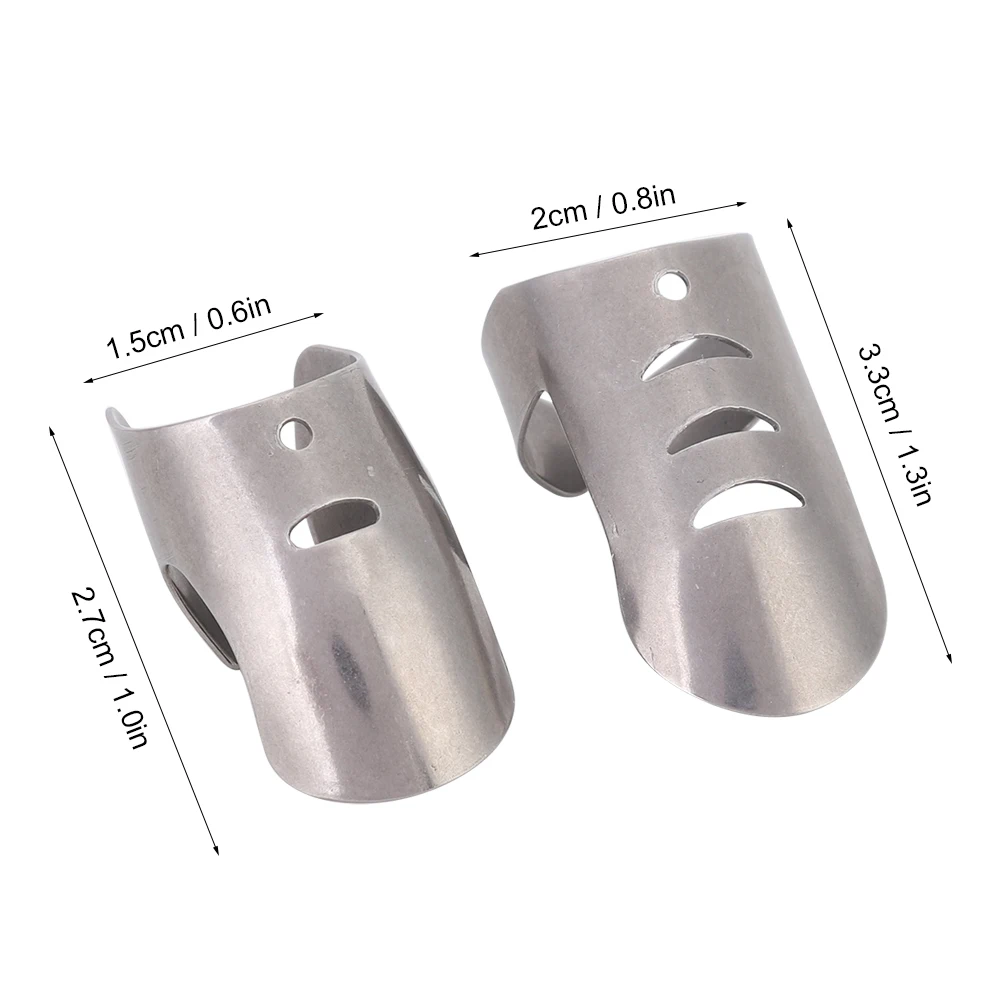 4pcs/Set Stainless Steel Finger Protector for Cooking