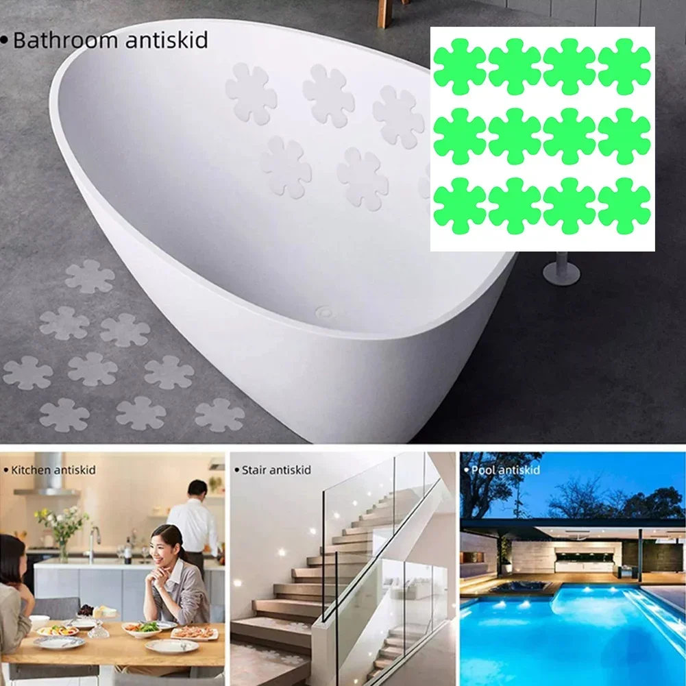 Enhance Bathroom Safety With Non-Slip Stickers & Improve Grip In Bathtub Safety Bathroom Tubs Showers Treads Adhesive Decals