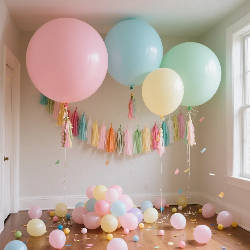 Macaron Gloss Party Balloons 4