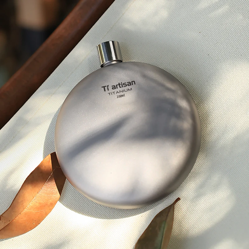 Titanium Wine Flask 180ml 4