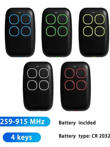 Multifrequency 280 to 868 Mhz 433Mhz 433.92MHz Universal Remote Control Garage Command Fixed Variable Code Gate Keychain Clone - Image 7