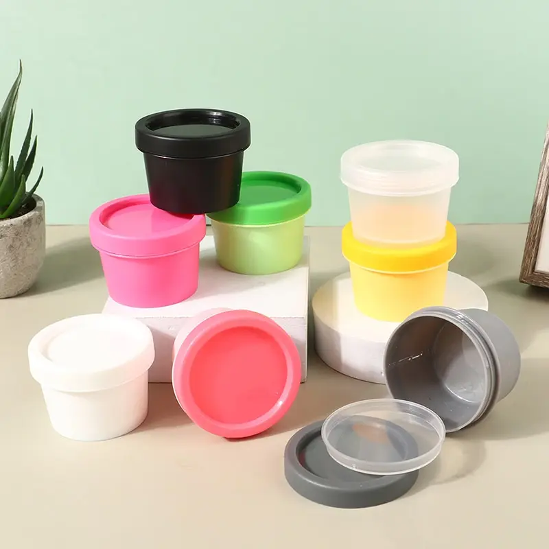 

1PC 50ml Refillable Bottles Plastic Empty Makeup Jar Pot Travel Face Cream/Lotion/Cosmetic Container Travel Accessories