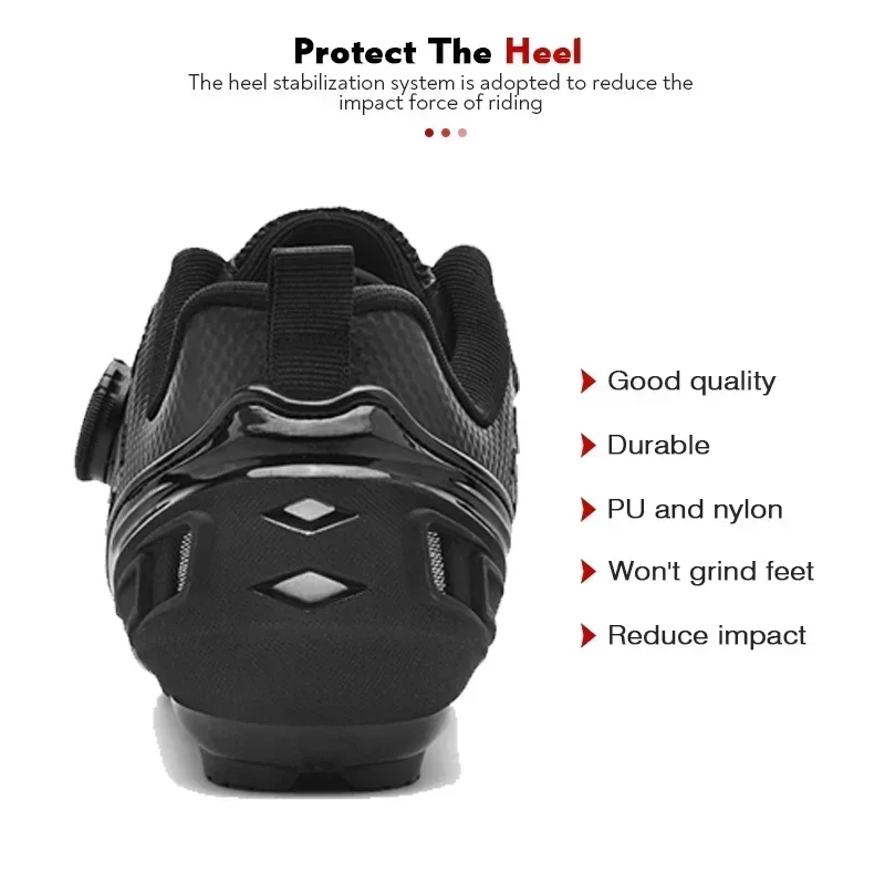 Professional Men Women Mtb Cycling Shoes Racing Self Locking Speed Road SPD Bicycle Sneakers Flats Cleats