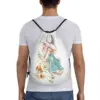 Custom Sarah Kay Children's Painter Drawstring Backpack Women Men Sport Gym Sackpack Foldable Artist Anime Shopping Bag Sack 5
