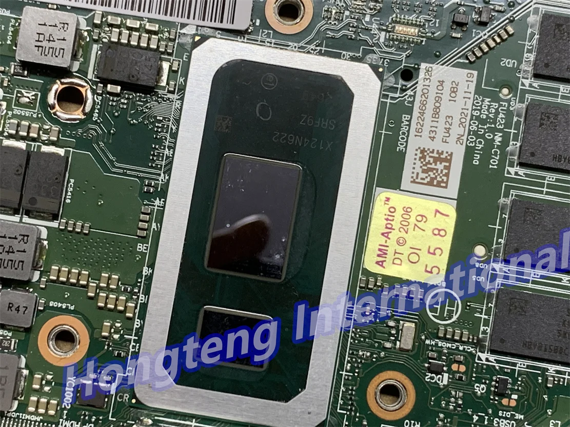 fu423 nm-c701 for Lenovo 5B20U54266 Motherboard i5 8265u
