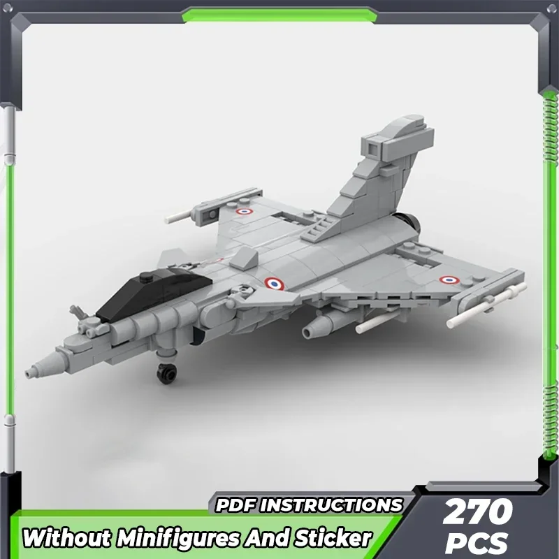 

Конструктор Moc военная модель масштаба 1: 72, Rafale C Fighter Technology, модульные блоки, подарки, рождественские игрушки, Наборы «сделай сам» в сборе