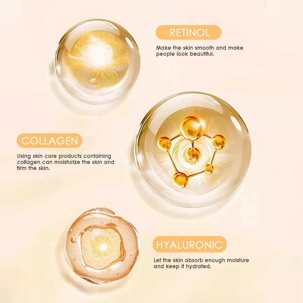 Retinolo Crema Per Il Viso Idratante Nutriente Rughe Liscie Rassodante Lifting Collagene Acido Ialuronico Cura Della Pelle Prodotti Cosmetici 6