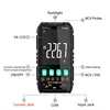 MASTFUYI Mini Digital Multimeter Smart Electrician Tester For DC/AC Voltage Capacitance Ohm Hz NCV Professional Multitester 6
