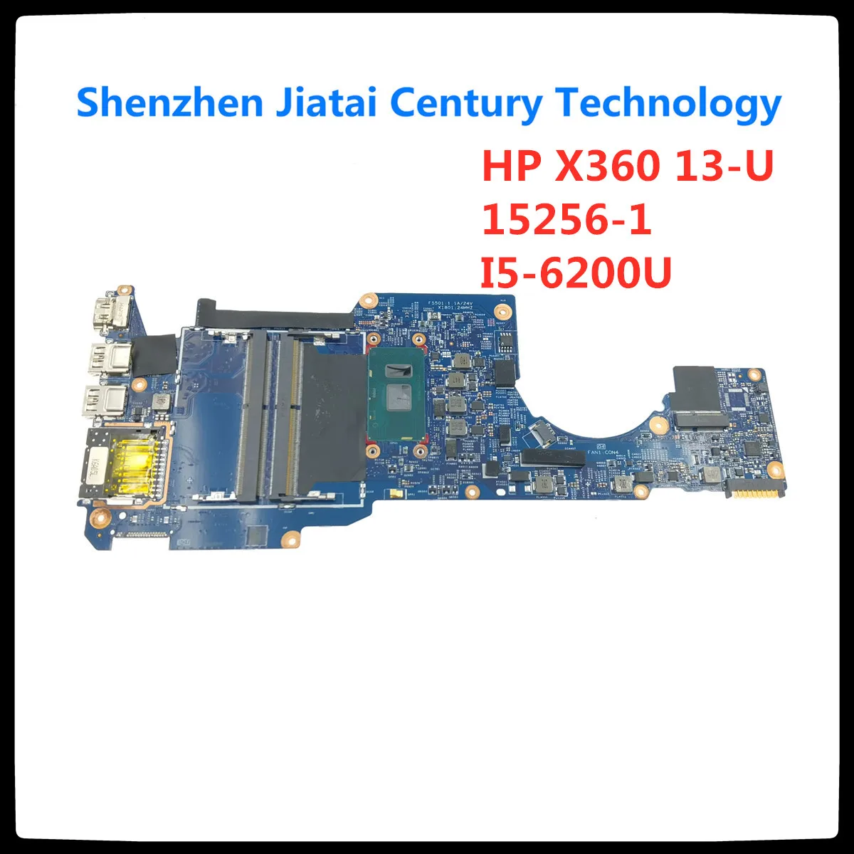 

FOR HP X360 13-U 14-AM Laptop Motherboard DDR4 855964-601 855964-501 855964-001 15256-1 448.07M07.0011 W/ i5-6200U CPU