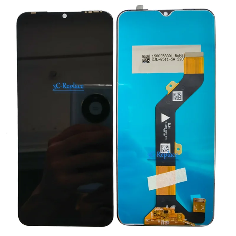 Black For Itel Vision S661LP S661L LCD Display Touch