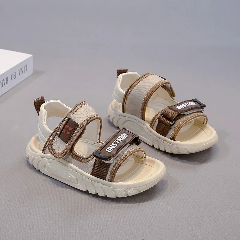 Boys Summer Sandals Korean Style Anti Slip Soft Bottom
